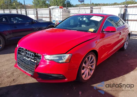 2013 Audi A5 2.0T Premium from USA, damaged, VIN WAULFAFR0DA022990